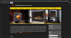 Desktop Screenshot of fireandstoveglass.co.uk